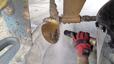 Boat Anti Fouling removal